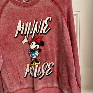 MINNIE MOUSE DISTRESS LOOK CASUAL SHIRT